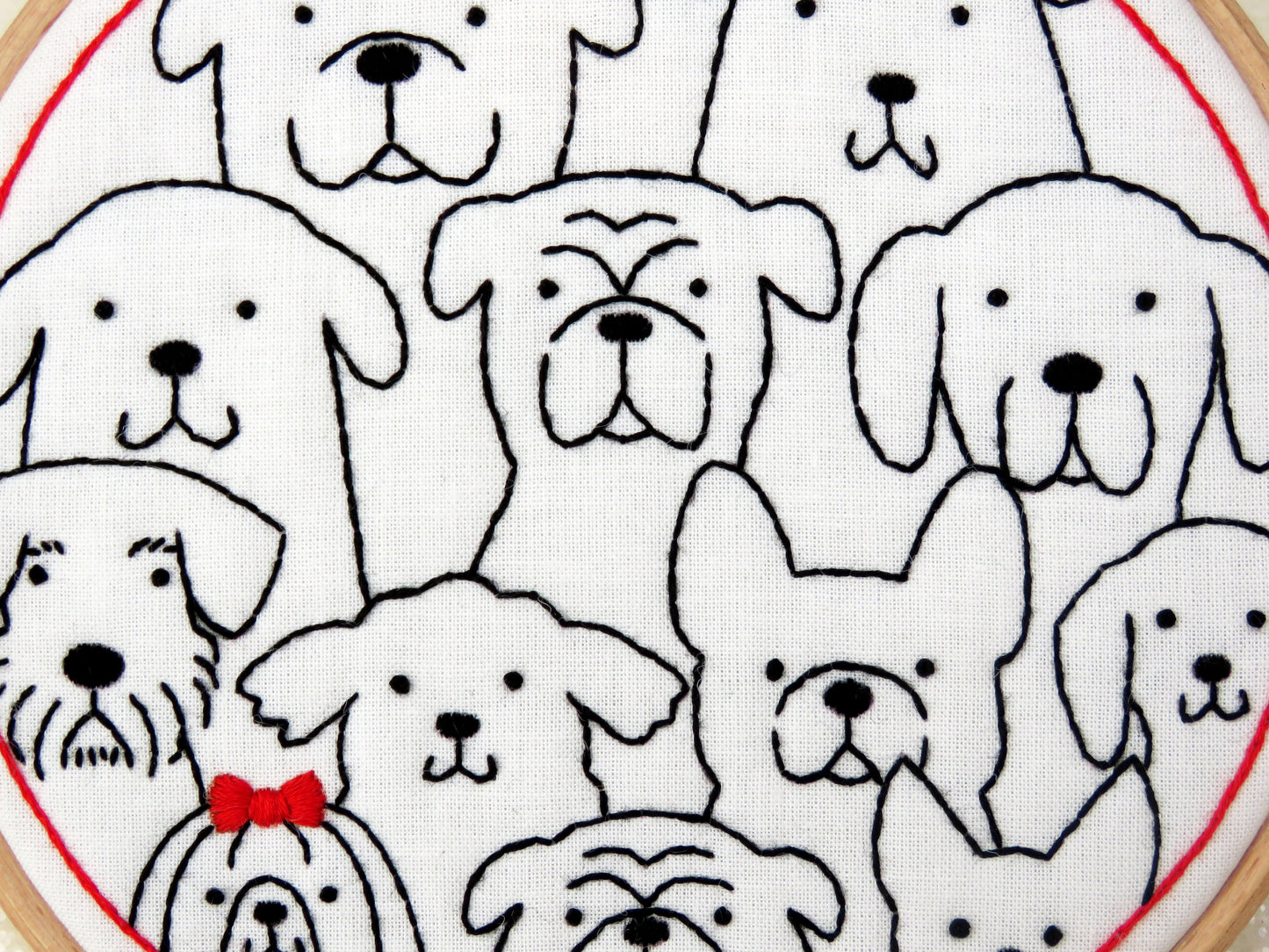 Dog Embroidery Fabric Pattern Pack - Fabric Packs - ohsewbootiful