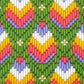 Bargello Tapestry Kit, Easter Eggs Wall Hanging Kit - Bargello Kit - ohsewbootiful