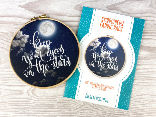 Keep your eyes on the Stars Fabric Pattern Pack - Fabric Packs - ohsewbootiful
