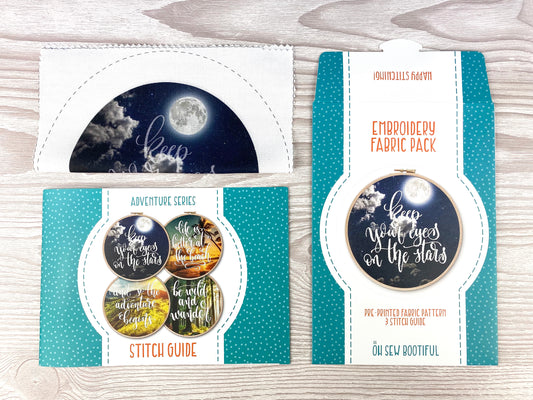 Keep your eyes on the Stars Fabric Pattern Pack - Fabric Packs - ohsewbootiful