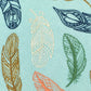 Boho Feathers Embroidery Fabric Pattern Pack - Fabric Packs - ohsewbootiful