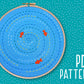 Fish Pond Embroidery PDF Pattern -  - ohsewbootiful