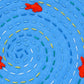 Relaxing Fish Pond Embroidery Kit, Mindfulness Hoop Art Project. - Embroidery Kits - ohsewbootiful