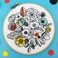 Floral Shadows Embroidery PDF Pattern -  - ohsewbootiful
