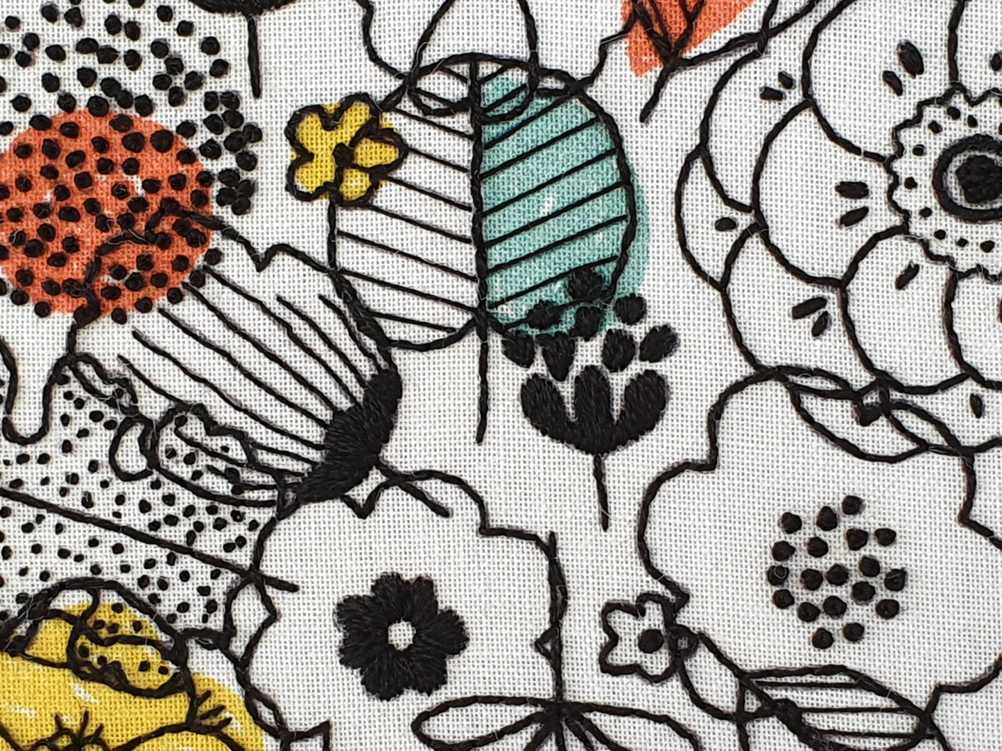 Floral Shadows Embroidery Kit - Embroidery Kits - ohsewbootiful