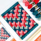 Bargello Tapestry Kit - Geometric Illusion Wall Hanging Kit - Bargello Kit - ohsewbootiful
