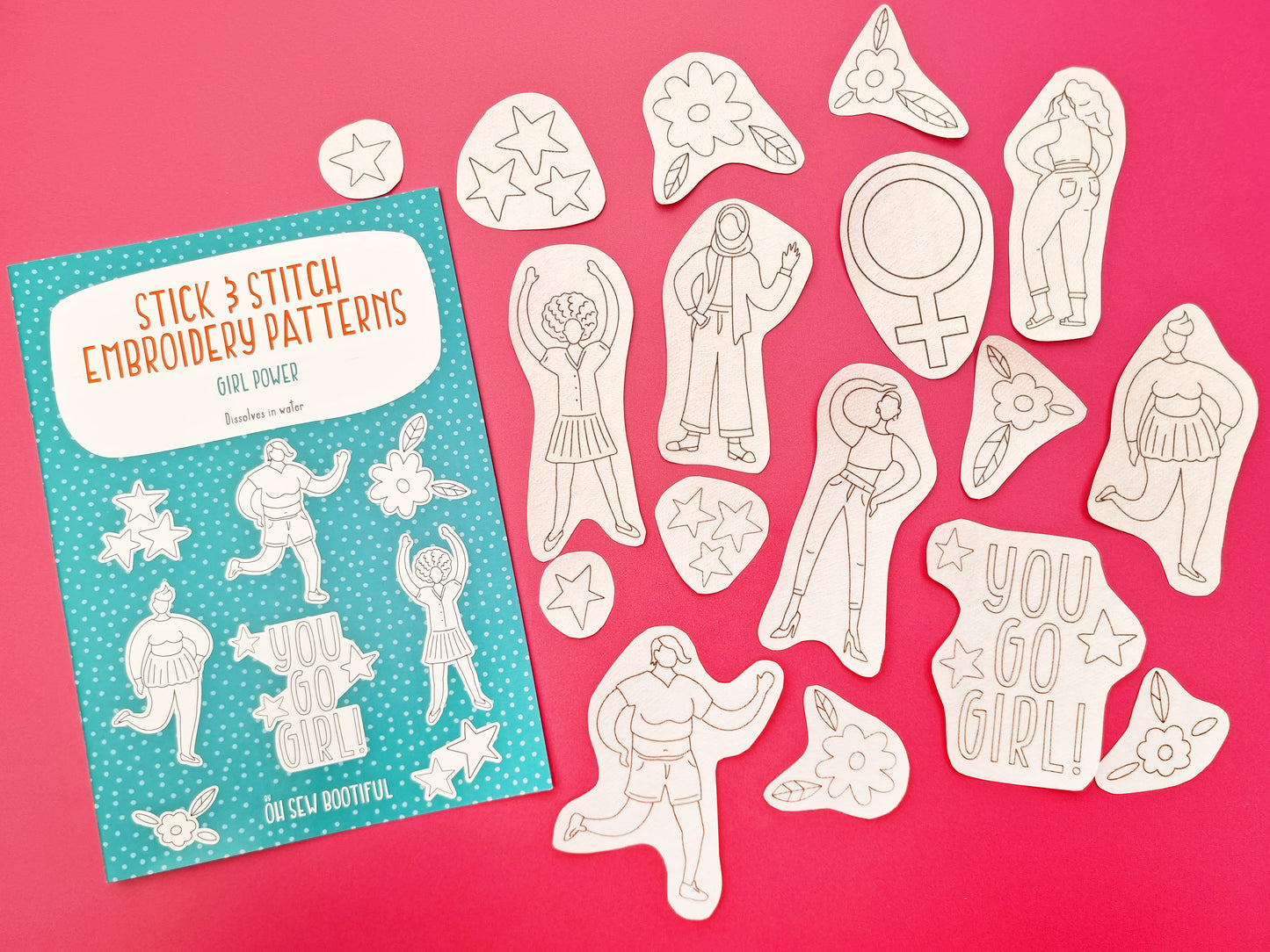 Modern Feminist Embroidery Patterns