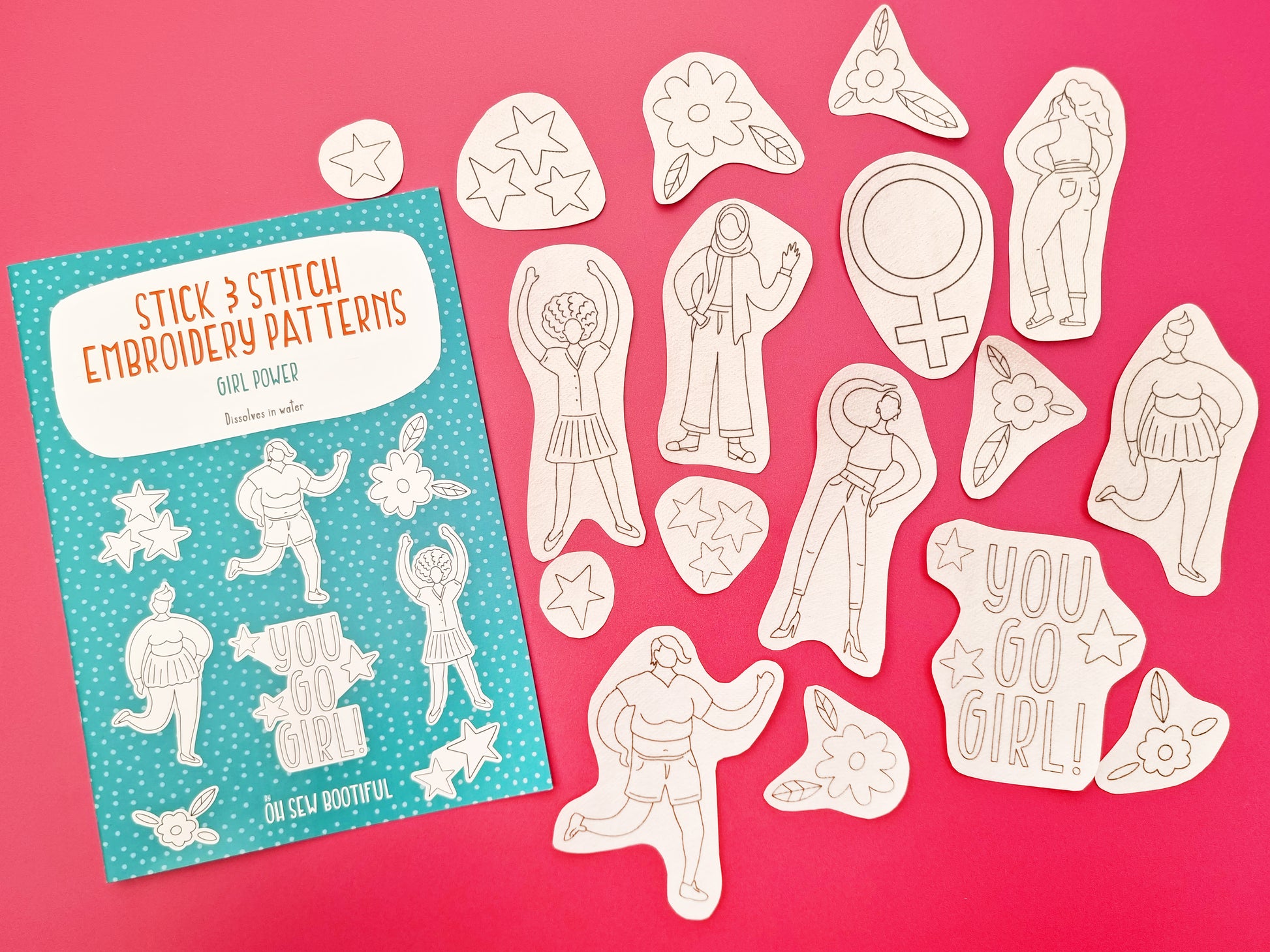 Modern Feminist Embroidery Patterns