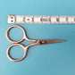 Hemline Mini Rose Gold Scissors - Embroidery Supplies - ohsewbootiful