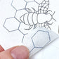 Bees Stick and Stitch Embroidery Patterns -  - ohsewbootiful