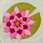 Lily Pad Embroidery Kit, Pond Needlecraft Kit - Embroidery Kits - ohsewbootiful