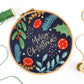 Merry Christmas Embroidery Kit - Embroidery Kits - ohsewbootiful