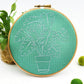 Monstera Embroidery Kit - Embroidery Kits - ohsewbootiful