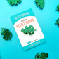 Monstera Leaf Glitter Acrylic Needle Minder - Embroidery Supplies - ohsewbootiful