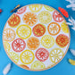 Oranges and Lemons Embroidery Kit - Embroidery Kits - ohsewbootiful