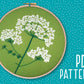 Queen Anne Lace Embroidery PDF Pattern -  - ohsewbootiful