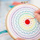Rainbow Sampler Embroidery PDF Pattern -  - ohsewbootiful