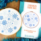 Snowflakes Fabric Pattern Pack - Fabric Packs - ohsewbootiful