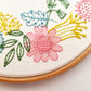 Spring Floral Wreath Embroidery Fabric Pack - Fabric Packs - ohsewbootiful