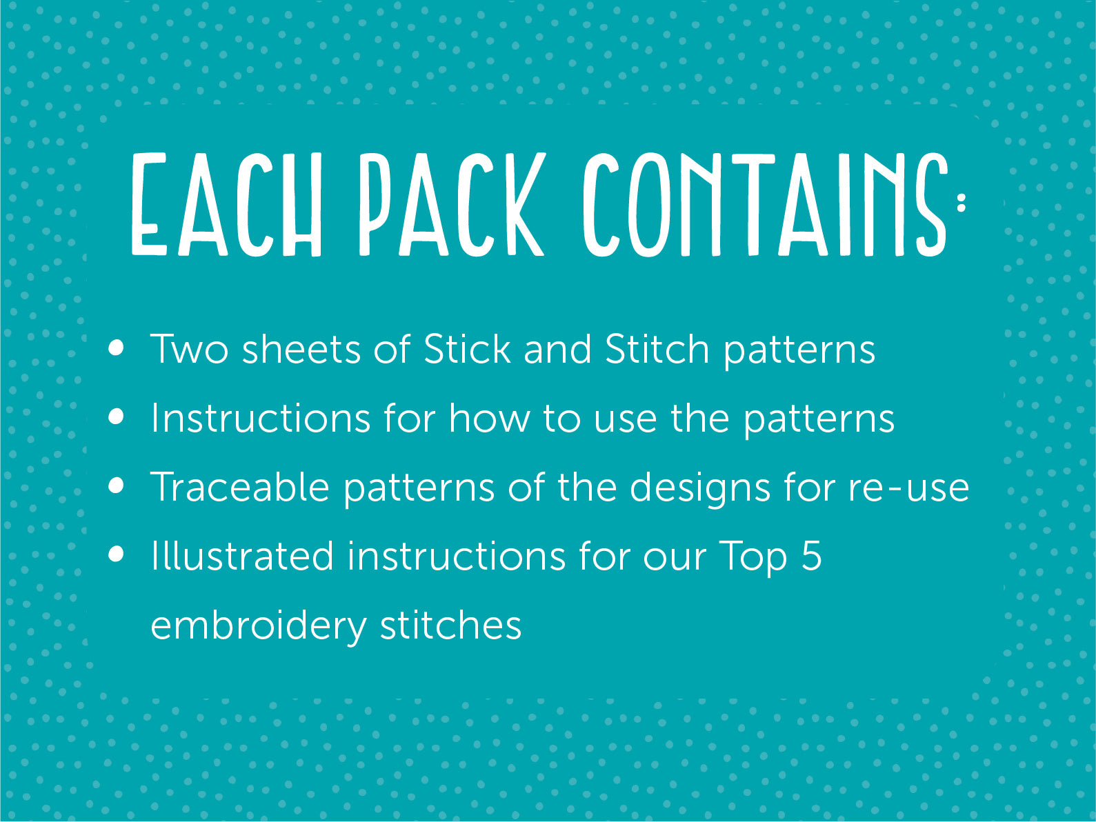 Winter Wonderland Stick and Stitch Embroidery Patterns -  - ohsewbootiful