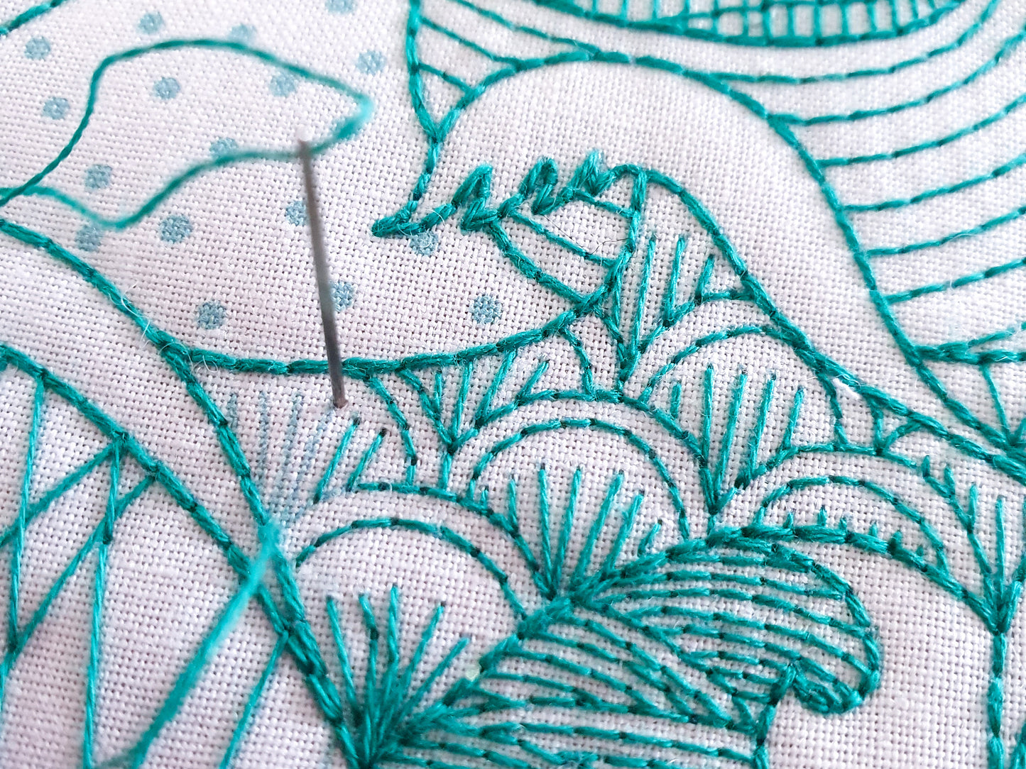 Stormy Seas Embroidery Fabric Pack - Fabric Packs - ohsewbootiful