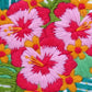 Hibiscus Embroidery Pattern, Summer Embroidery Project, Pattern Printed on Fabric - Fabric Packs - ohsewbootiful