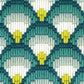 Bargello Tapestry Kit - Making Waves Wall Hanging Kit - Bargello Kit - ohsewbootiful