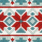 Bargello Tapestry Kit - Christmas Jumper Wall Hanging Kit - Bargello Kit - ohsewbootiful
