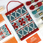 Bargello Tapestry Kit - Christmas Jumper Wall Hanging Kit - Bargello Kit - ohsewbootiful