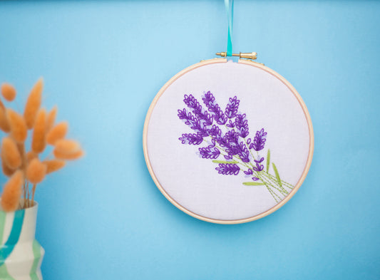 Lavender Embroidery Kit - Embroidery Kits - ohsewbootiful