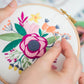 Poppy Bouquet Embroidery PDF Pattern -  - ohsewbootiful