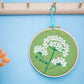 Queen Anne Lace Embroidery PDF Pattern -  - ohsewbootiful