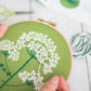 Queen Anne Lace Embroidery PDF Pattern -  - ohsewbootiful